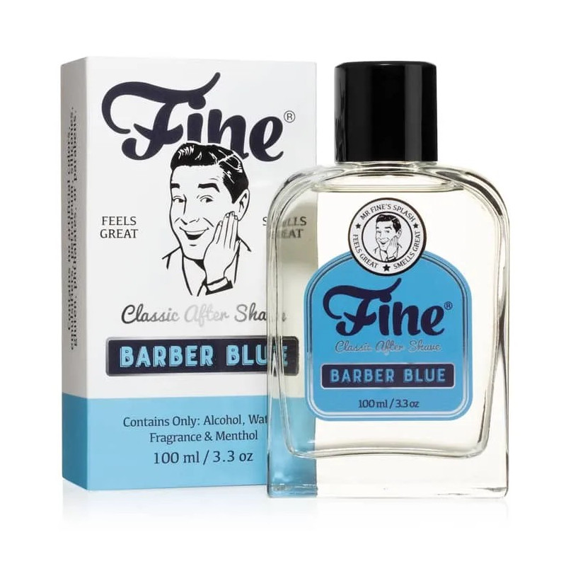 Fine Accoutrements Barber Blue Aftershave woda po goleniu 100ml