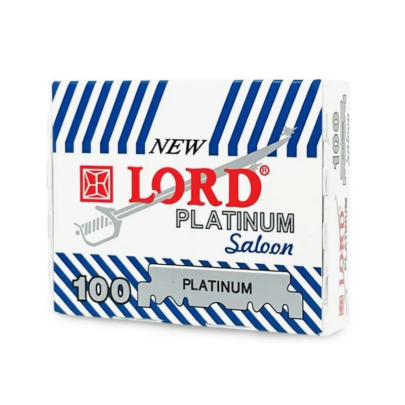 Połówki żyletek Lord New Platinum Saloon 100 sztuk