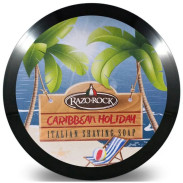 RazoRock Caribbean Holiday mydło do golenia w tyglu 150ml