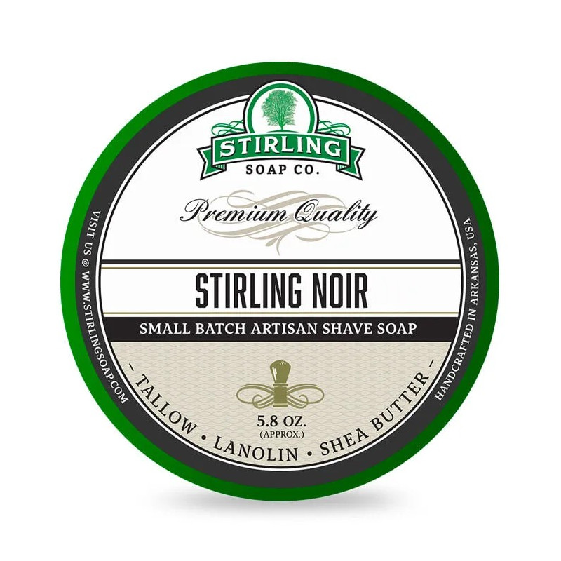 Stirling Noir mydło do golenia w tyglu 170ml