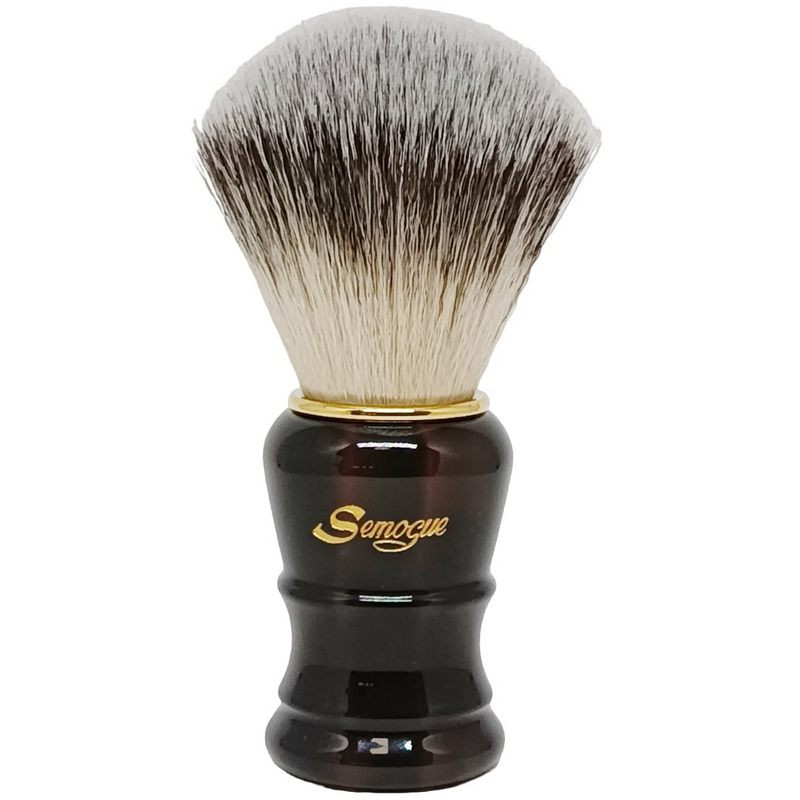 Semogue Pegasus C7 pędzel do golenia syntetyk Alchemy 1, skorupa żółwia