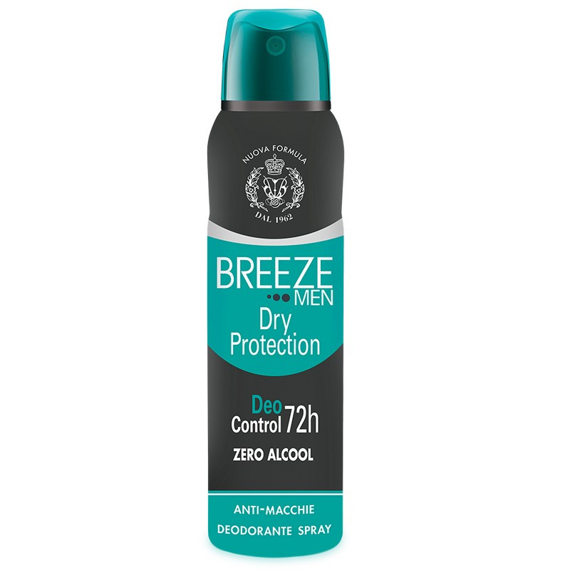 Breeze Men Dry Protection dezodorant w Sprayu 150ml (zielony) Breeze Men Dry Protection dezodorant w Sprayu 150ml (zielony)