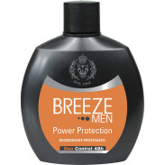 Breeze Men Power Protection dezodorant No Gas Squeeze 100ml (pomarańczowy)