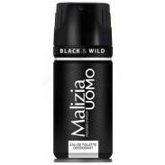Malizia Uomo BLACK AND WILD dezodorant spray 150ml