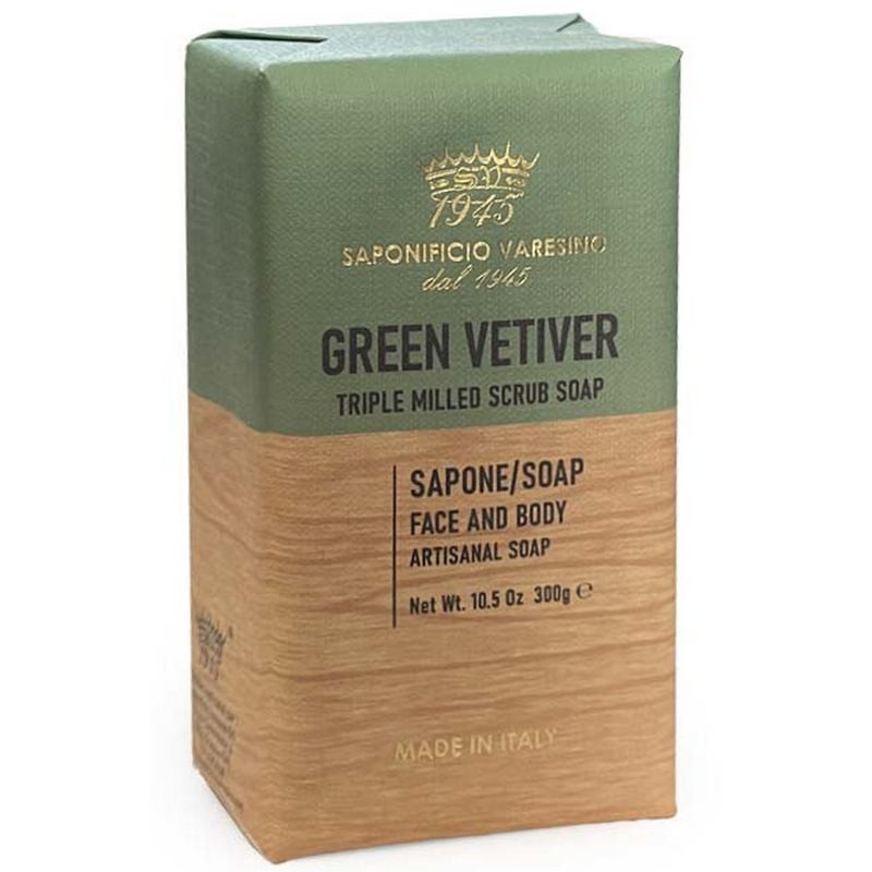 Saponificio Varesino Green Vetiver mydło toaletowe 300g (papier) Saponificio Varesino Green Vetiver mydło toaletowe 300g (papier)