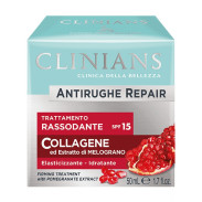 Clinians Antirughe Repair SPF15 Collagene przeciwzmarszczkowy krem do twarzy na dzień 50ml (owoc granatu)