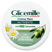 Glicemille Nutriente krem do rąk z gliceryną, oliwą oliwek i Bio rumiankiem 100ml (tygiel)