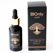 BIOnly roots Olejek do brody agar wood & golden oud 30ml
