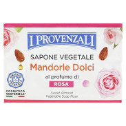 I Provenzali Mandorle Dolci Rose różane mydło z olejkiem migdałowym 100g
