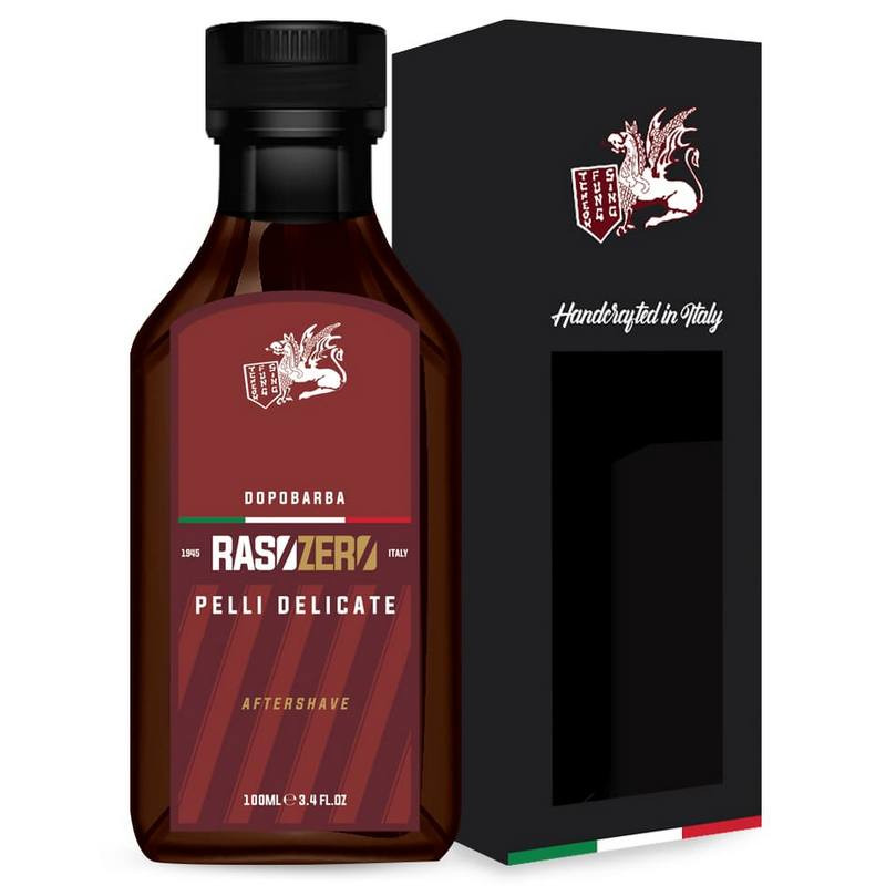 RasoZero Delicate Aloe Vera Aftershave woda po goleniu 100ml (czerwona)