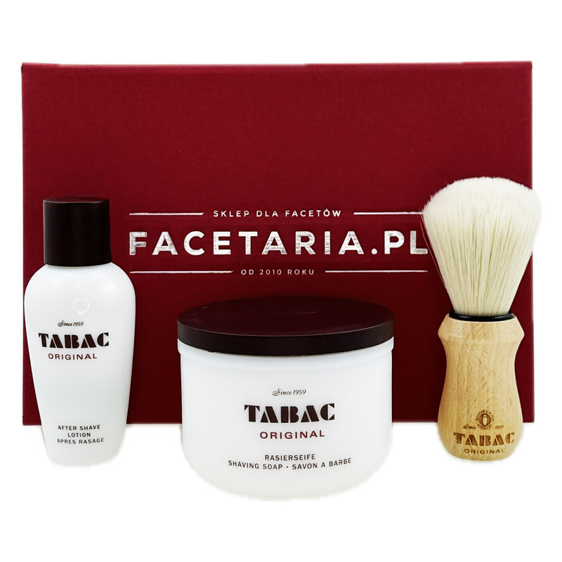 Zestaw prezentowy Tabac Original z tyglem i pędzlem do golenia