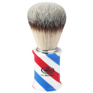 Omega 0146735 Barber Pole pędzel do golenia syntetyk HI-BRUSH