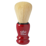 Omega S10108 PROF pędzel do golenia syntetyk S-Brush bordowy
