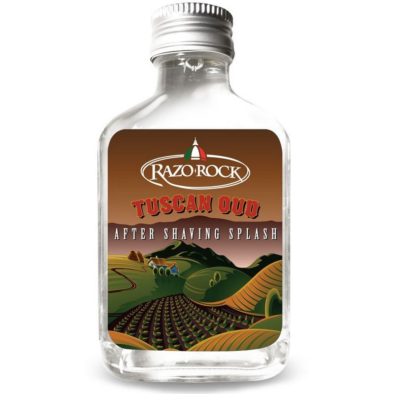 RazoRock Tuscan Oud Aftershave woda po goleniu 100ml RazoRock Tuscan Oud Aftershave woda po goleniu 100ml