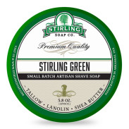 Stirling Green mydło do golenia w tyglu 170ml