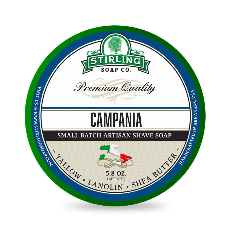 Stirling Campania mydło do golenia w tyglu 170ml Stirling Campania mydło do golenia w tyglu 170ml