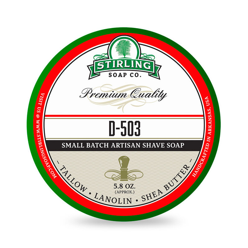 Stirling d-503 mydło do golenia w tyglu 170ml Stirling d-503 mydło do golenia w tyglu 170ml