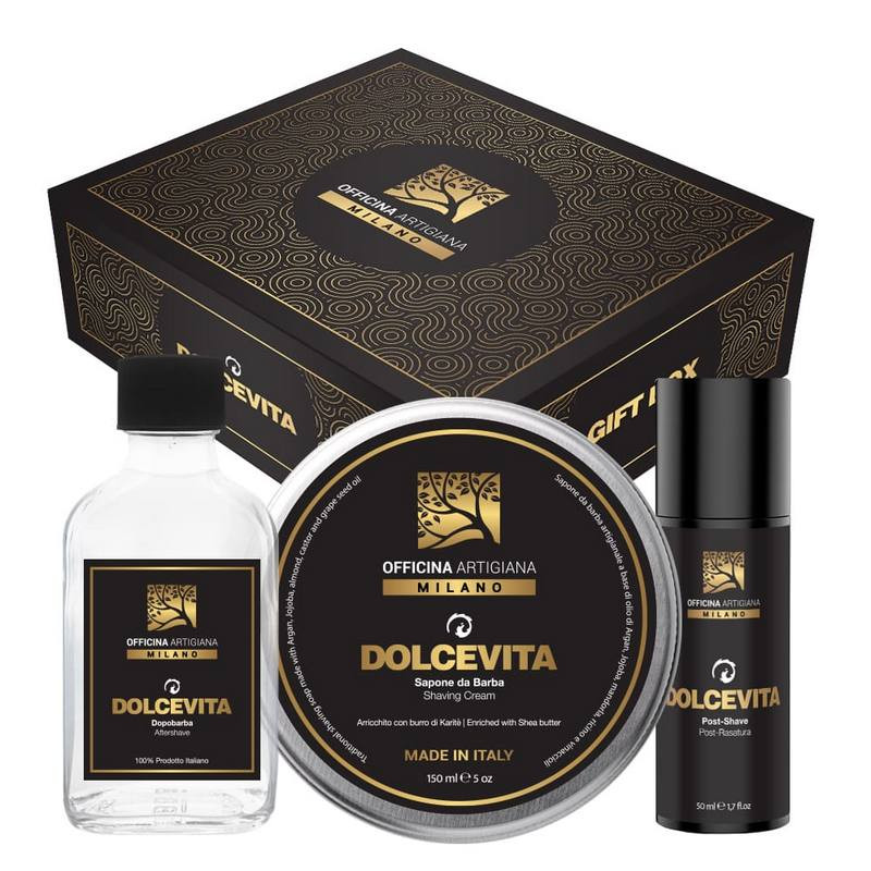 Officina Artigiana Milano DolceVita zestaw kosmetyków do golenia Officina Artigiana Milano DolceVita zestaw kosmetyków do golenia