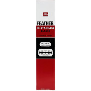 Żyletki FEATHER Hi-Stainless 100 sztuk (20x5)
