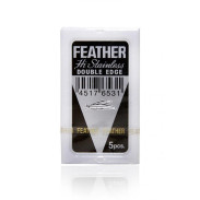 Żyletki FEATHER Hi-Stainless 5 sztuk