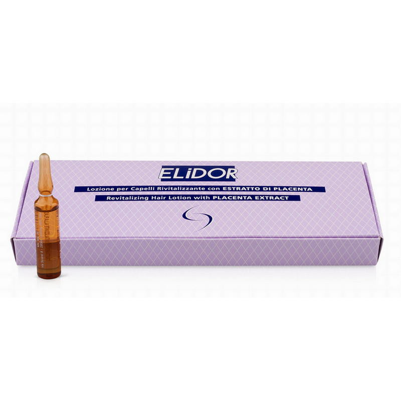 Elidor Placenta Activ Ampułki z placentą kuracja wzmacniająca do włosów słabych 12x6ml Elidor Placenta Activ Ampułki z placentą kuracja wzmacniająca do włosów słabych 12x6ml