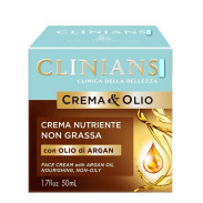 Clinians Crema & Olio nietłusty krem do twarzy z olejkiem arganowym 50ml