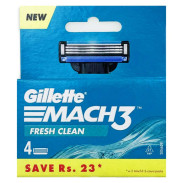 Wkłady Gillette MACH3 Fresh Clean 4 szt.