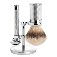 Muhle GS Traditional zestaw do golenia 3 cz. metal chromowany