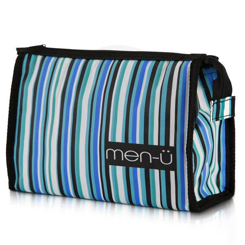 men-u męska kosmetyczka Stripes black-green-blue men-u męska kosmetyczka Stripes black-green-blue