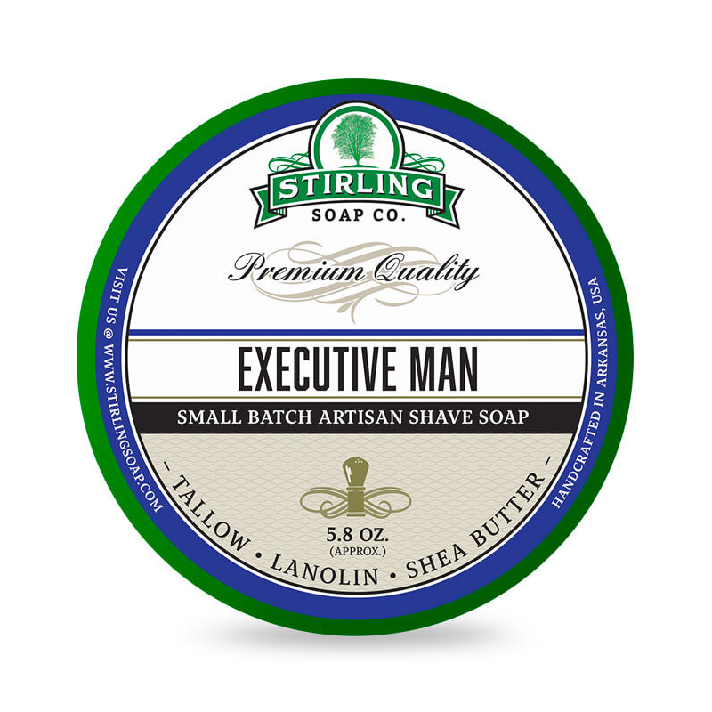 Stirling Executive Man mydło do golenia w tyglu 170ml