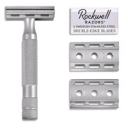 Rockwell 6S maszynka do golenia na żyletki stal nierdzewna