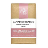 Saponificio Bignoli mydło toaletowe róża i białe piżmo 150g