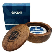 KENT SB6 (blue label) mydło do golenia w drewnianym tyglu 120g