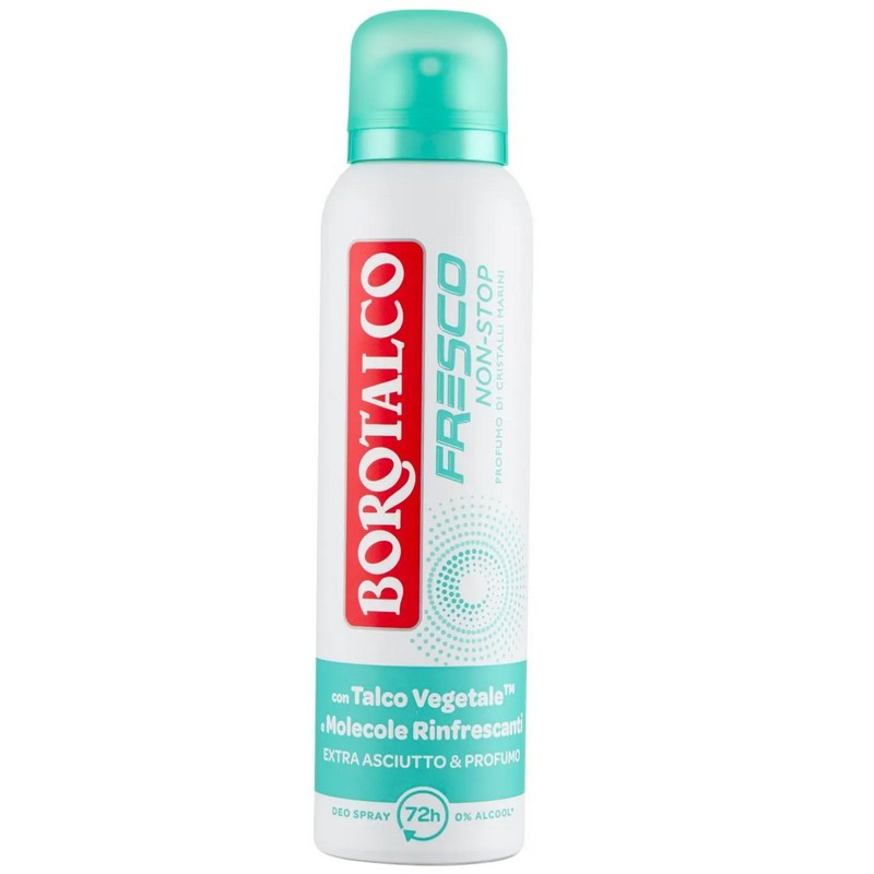 Borotalco Świeżość Non-Stop Kryształy Morskie dezodorant spray 150ml