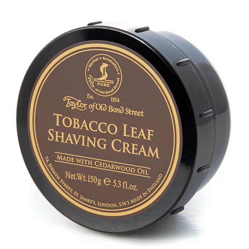 Taylor Tobacco Leaf krem do golenia w tyglu 150g