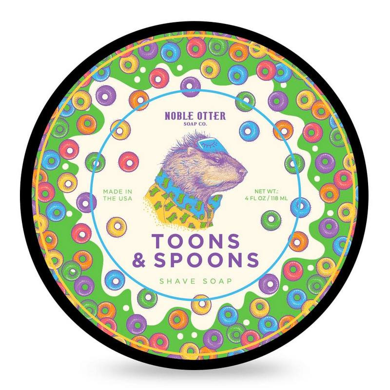 Noble Otter Toons and Spoons mydło do golenia w tyglu 118ml