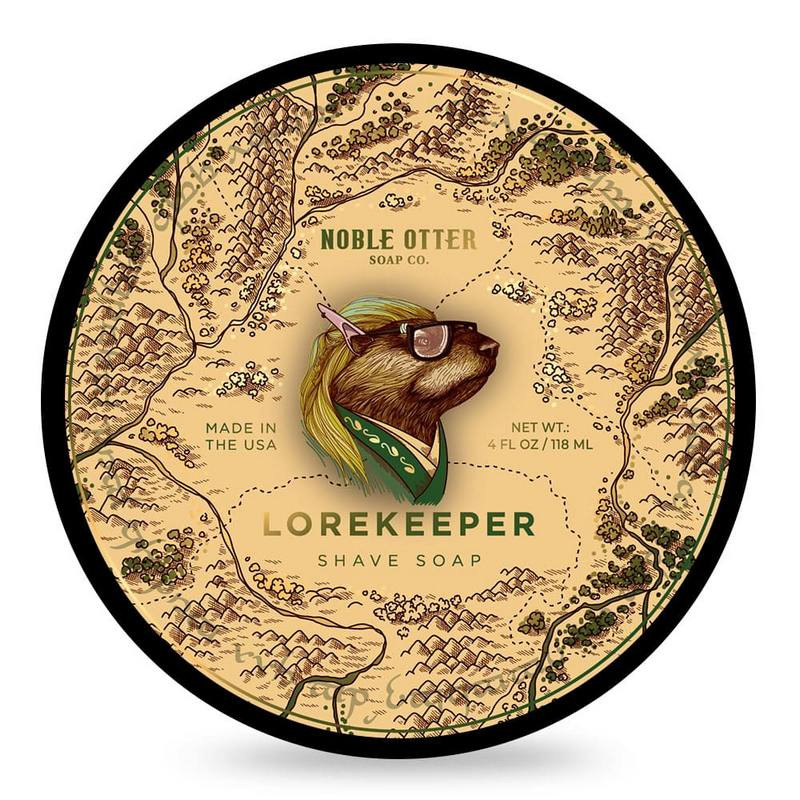 Noble Otter Lorekeeper mydło do golenia w tyglu 118ml