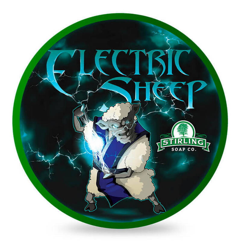 Stirling Electric Sheep mydło do golenia w tyglu 170ml