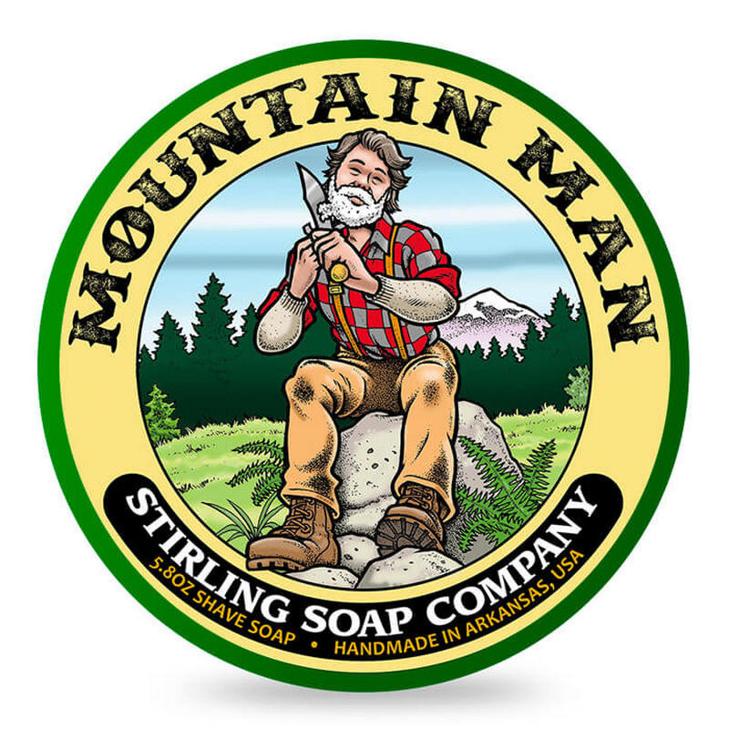 Stirling Mountain Man mydło do golenia w tyglu 170ml