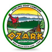Stirling Ozark Mountain mydło do golenia w tyglu 170ml