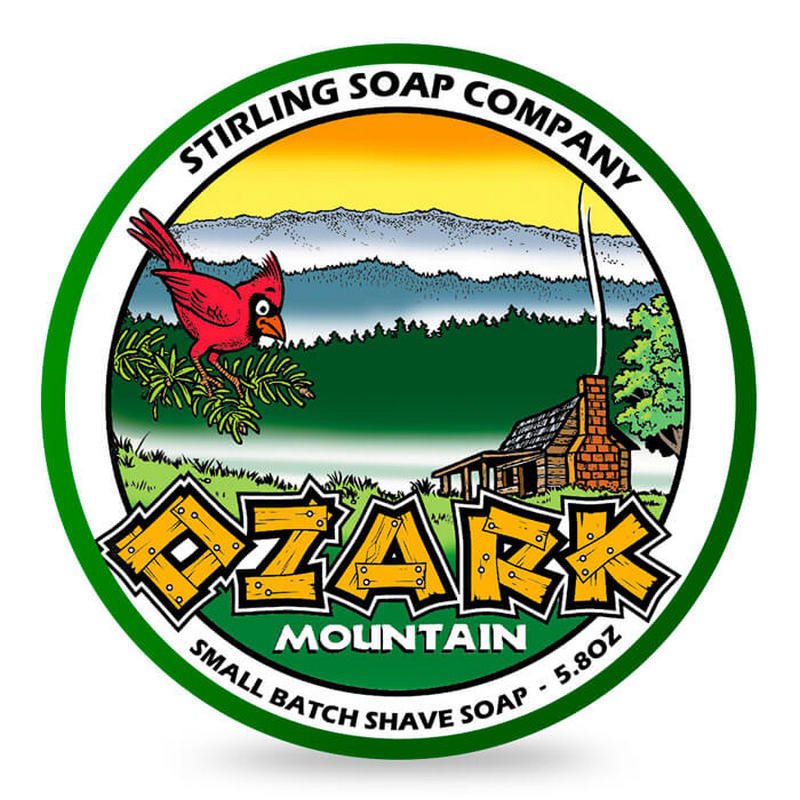 Stirling Ozark Mountain mydło do golenia w tyglu 170ml