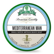 Stirling Mediterranean Man mydło do golenia w tyglu 170ml