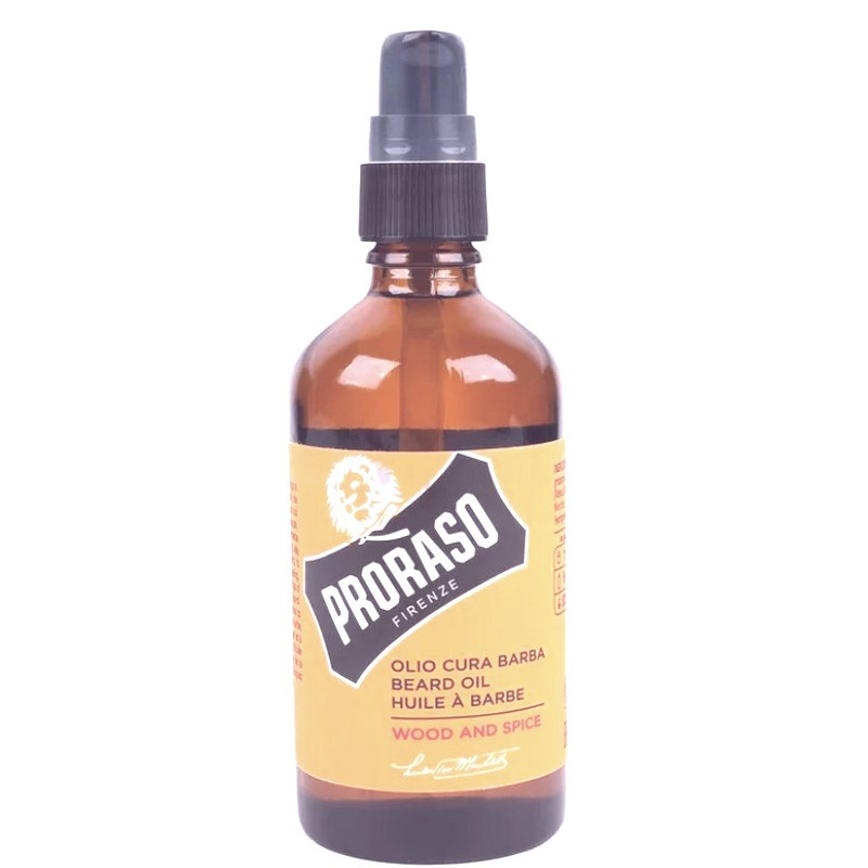 Proraso BEARD OIL Wood & Spice olejek do brody i wąsów 100 ml XXL