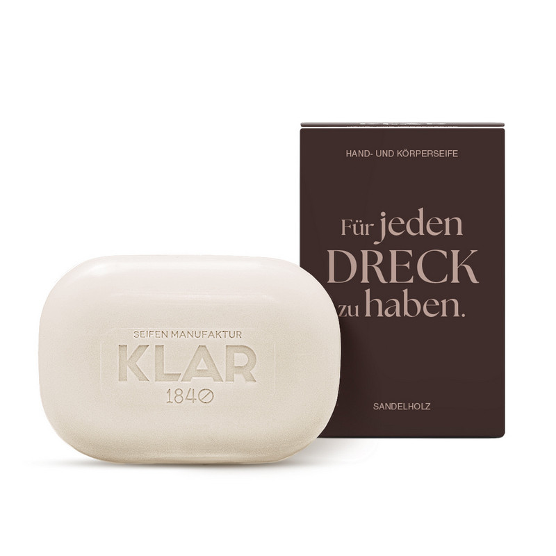 Klar Seifen Drzewo Sandałowe mydło kąpielowe 135g