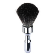 Pędzel do golenia MERKUR FUTUR, syntetyk black fibre, chrom polerowany