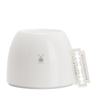 Porcelanowy pojemnik na zużyte żyletki