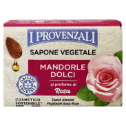 I Provenzali Mandorle Dolci Rose różane mydło z olejkiem migdałowym 100g
