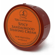 Taylor Spicy Sandalwood krem do golenia drzewo sandałowe w tyglu 150g