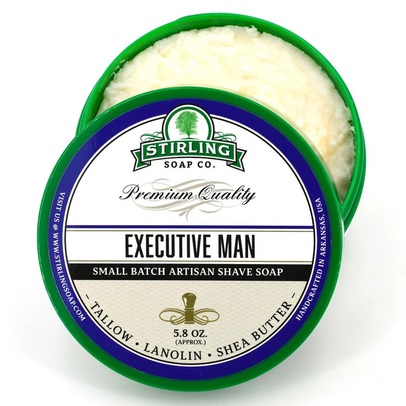 Stirling Executive Man mydło do golenia w tyglu 170ml