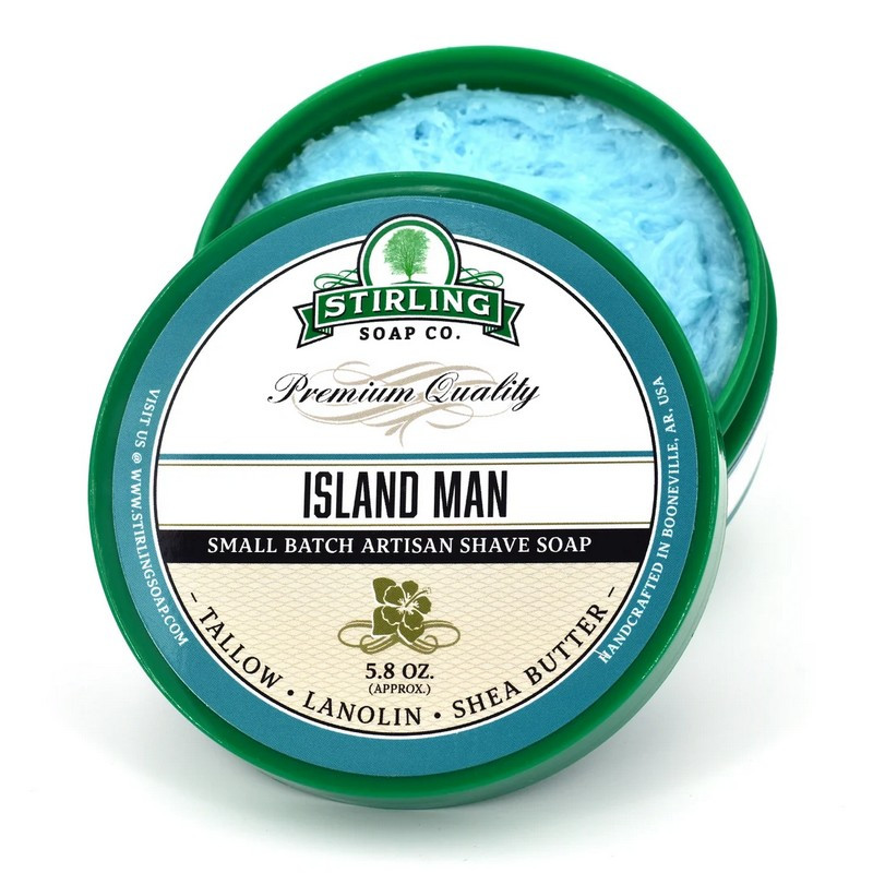 Stirling Island Man mydło do golenia w tyglu 170ml